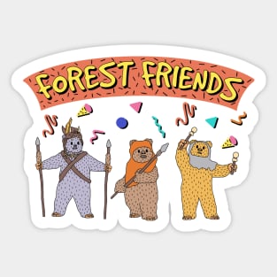 Forest Friends Sticker